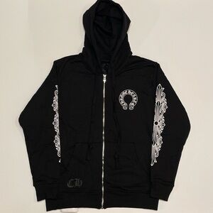 CHROME HEARTS LOGO HOODIE (MEDIUM)